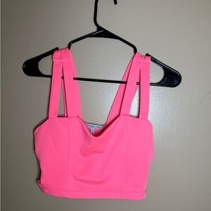 Charlotte Russe Hot Pink Crop Top